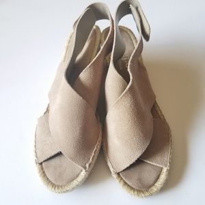 MAYPOL Dynamic X Band Suede Espadrille Sandals